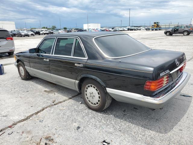 WDBCA35D6HA327000 - 1987 MERCEDES-BENZ 420 SEL BLACK photo 2