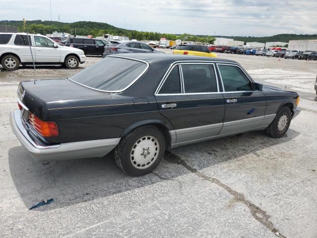 WDBCA35D6HA327000 - 1987 MERCEDES-BENZ 420 SEL BLACK photo 3