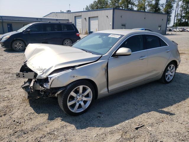 1G6AA5RA2D0127223 - 2013 CADILLAC ATS CREAM photo 1