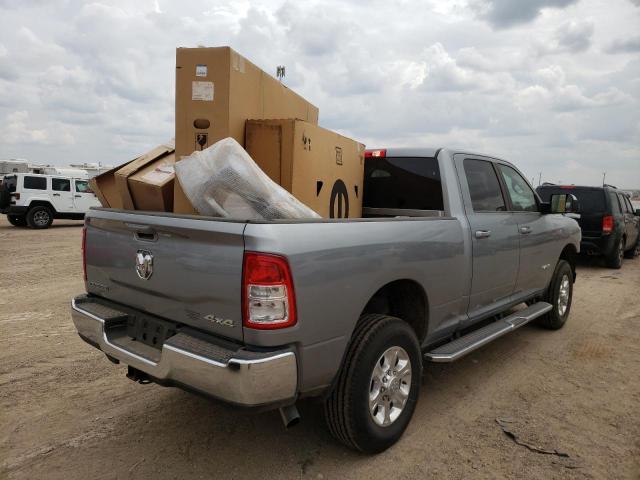 3C6UR5DJ2NG280215 - 2022 RAM 2500 BIG HORN/LONE STAR SILVER photo 4