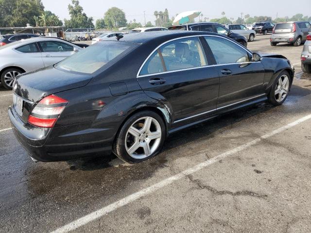 WDDNG71X48A233705 - 2008 MERCEDES-BENZ S 550 BLACK photo 3