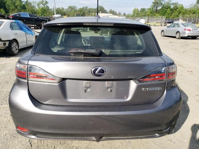 JTHKD5BH5D2134296 - 2013 LEXUS CT 200 GRAY photo 6