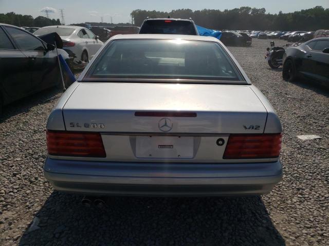 WDBFA76F0WF160430 - 1998 MERCEDES-BENZ SL 600 SILVER photo 6