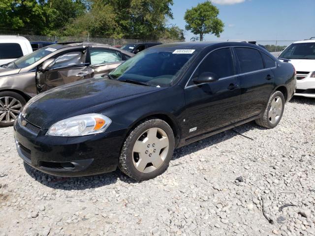 2G1WD58C079404516 - 2007 CHEVROLET IMPALA SUPER SPORT BLACK photo 1