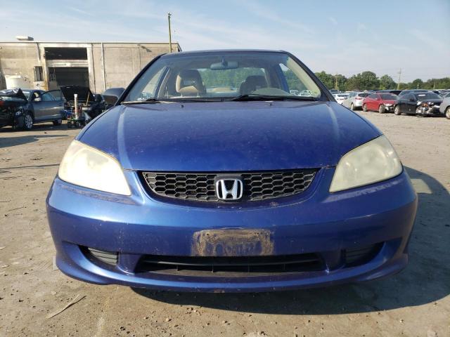 1HGEM22185L064953 - 2005 HONDA CIVIC DX VP BLUE photo 5