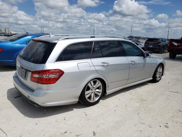 WDDHH8JB6DA677554 - 2013 MERCEDES-BENZ E 350 4MATIC WAGON GRAY photo 3