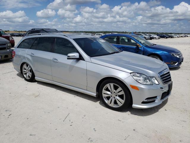 WDDHH8JB6DA677554 - 2013 MERCEDES-BENZ E 350 4MATIC WAGON GRAY photo 4