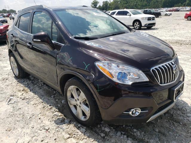 KL4CJBSBXGB569533 - 2016 BUICK ENCORE CONVENIENCE 勃艮第红 照片 4