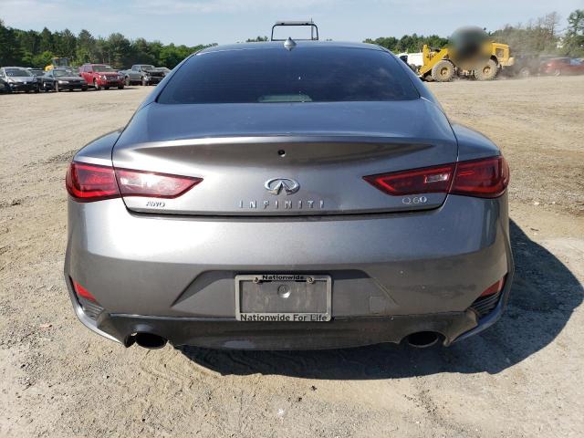 JN1EV7EL8HM551030 - 2017 INFINITI Q60 PREMIUM GRAY photo 6