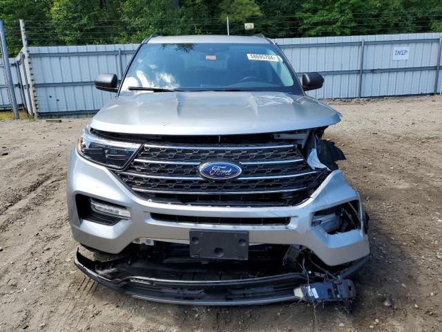 1FMSK8DH5PGB44478 - 2023 FORD EXPLORER XLT SILVER photo 5