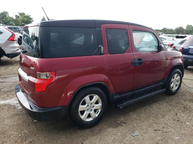 5J6YH2H7XAL008559 - 2010 HONDA ELEMENT EX RED photo 3