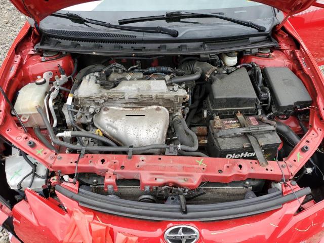 JTKJF5C70GJ018701 - 2016 TOYOTA SCION TC 红色 照片 11