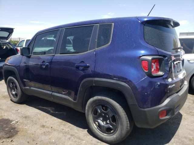 ZACCJBAT0GPD32118 - 2016 JEEP RENEGADE SPORT BLUE photo 2