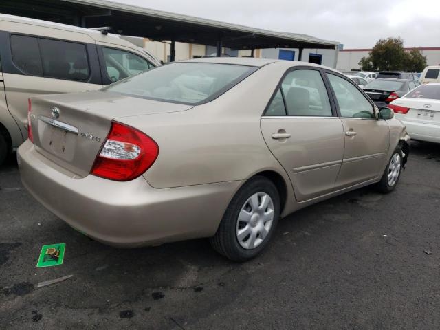 4T1BE32K43U202844 - 2003 TOYOTA CAMRY SE A LE GOLD photo 3