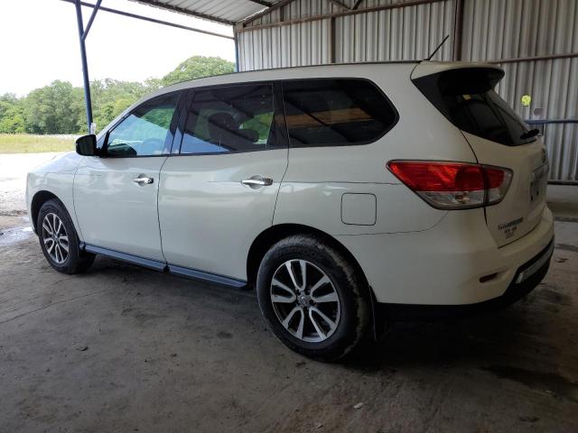 5N1AR2MN0DC666495 - 2013 NISSAN PATHFINDER S WHITE photo 2