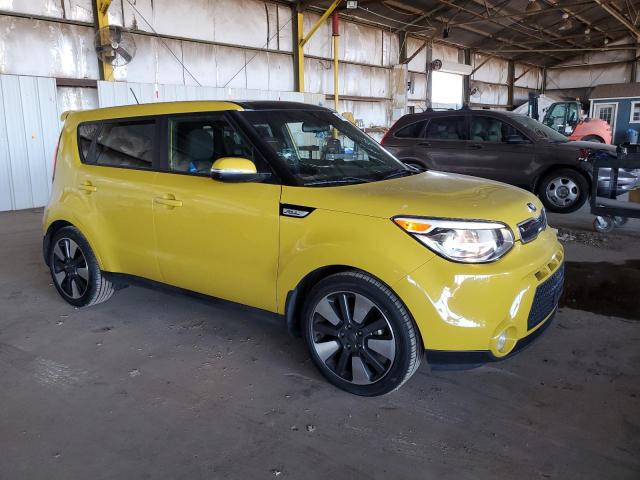 KNDJX3A52F7139557 - 2015 KIA SOUL ! YELLOW photo 4