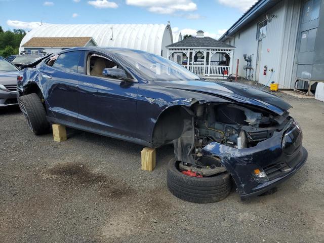 5YJSA1H11EFP28864 - 2014 TESLA MODEL S შავი ფოტო 4