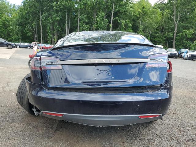 5YJSA1H11EFP28864 - 2014 TESLA MODEL S შავი ფოტო 6