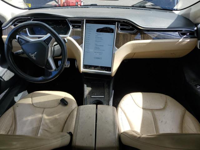 5YJSA1H11EFP28864 - 2014 TESLA MODEL S შავი ფოტო 8