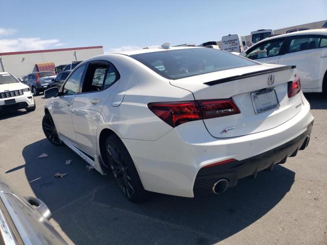 19UUB3F65JA006897 - 2018 ACURA TLX TECH+A WHITE photo 2