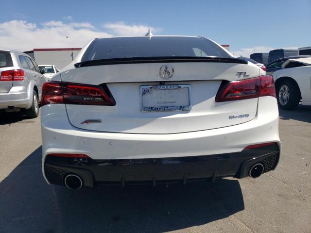 19UUB3F65JA006897 - 2018 ACURA TLX TECH+A WHITE photo 6