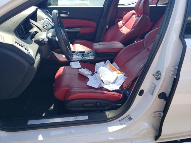 19UUB3F65JA006897 - 2018 ACURA TLX TECH+A WHITE photo 7