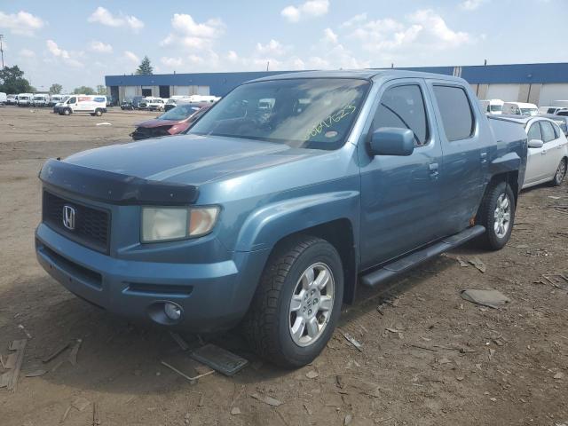 2HJYK16537H500113 - 2007 HONDA RIDGELINE RTL BLUE photo 1