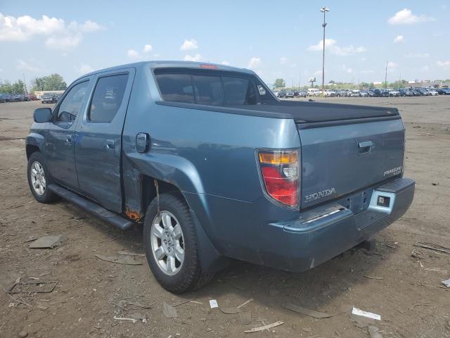 2HJYK16537H500113 - 2007 HONDA RIDGELINE RTL BLUE photo 2