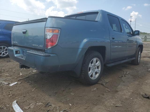 2HJYK16537H500113 - 2007 HONDA RIDGELINE RTL BLUE photo 3