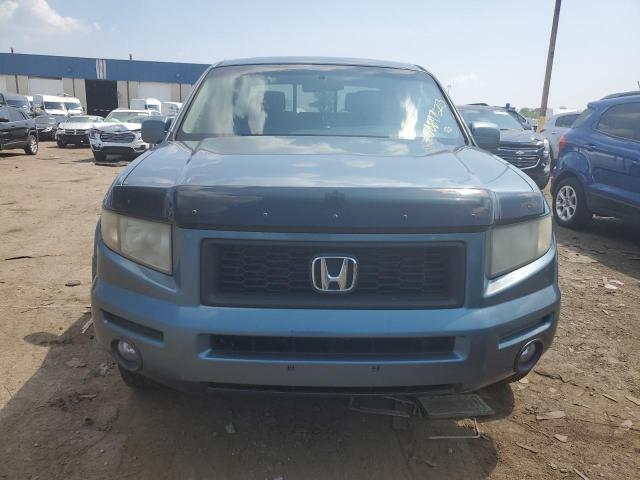 2HJYK16537H500113 - 2007 HONDA RIDGELINE RTL BLUE photo 5