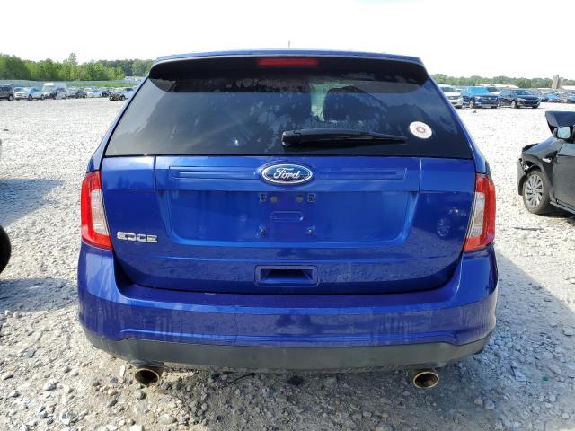 2FMDK3GC6DBB94126 - 2013 FORD EDGE SE BLUE photo 6