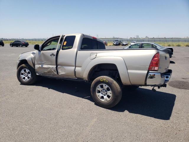 5TETU62N76Z238143 - 2006 TOYOTA TACOMA PRERUNNER ACCESS CAB TAN photo 2