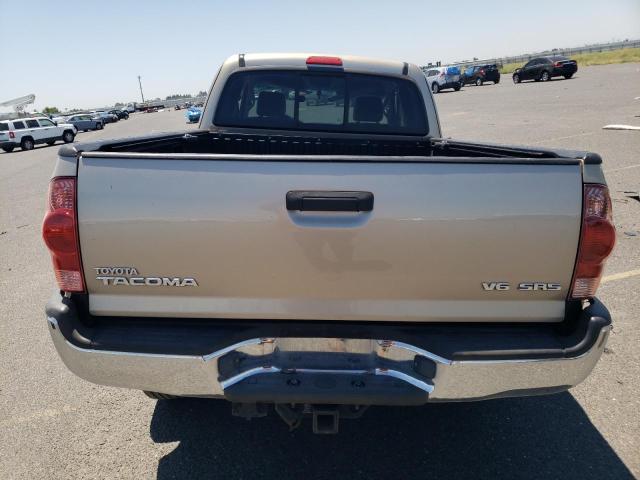 5TETU62N76Z238143 - 2006 TOYOTA TACOMA PRERUNNER ACCESS CAB TAN photo 6