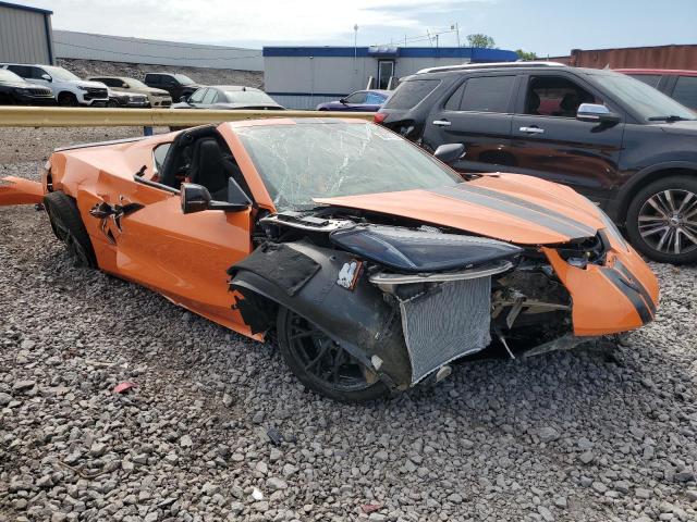 1G1YA2D49P5126498 - 2023 CHEVROLET CORVETTE STINGRAY 1LT ORANGE photo 4