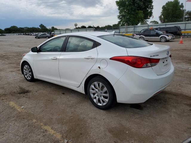 5NPDH4AE6DH228850 - 2013 HYUNDAI ELANTRA GLS WHITE photo 2