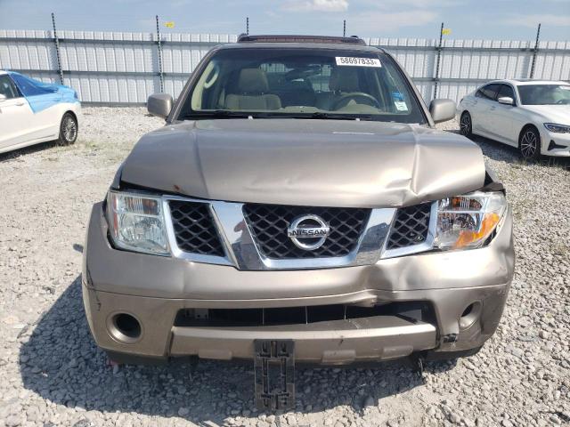 5N1AR18U97C619479 - 2007 NISSAN PATHFINDER LE GRAY photo 5