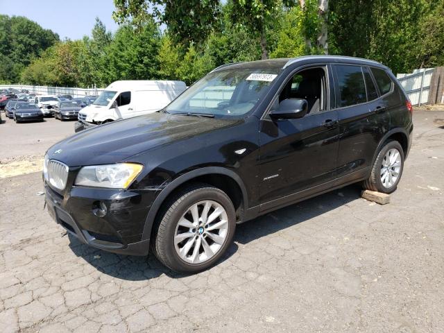 5UXWX9C51D0D00882 - 2013 BMW X3 XDRIVE28I BLACK photo 1