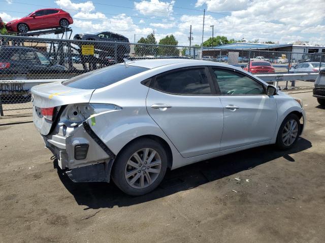 5NPDH4AEXEH501810 - 2014 HYUNDAI ELANTRA SE SILVER photo 3