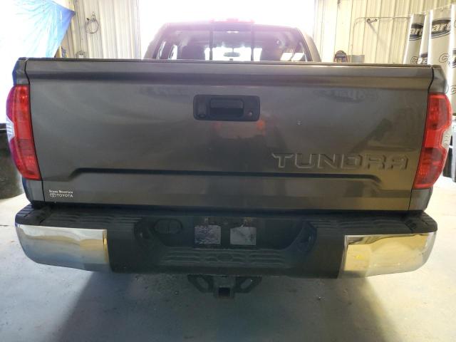 5TFRY5F17EX159478 - 2014 TOYOTA TUNDRA DOUBLE CAB SR/SR5 GRAY photo 6