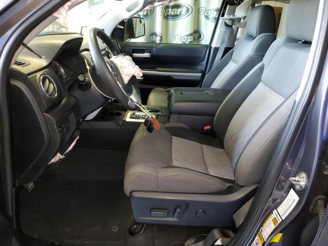 5TFRY5F17EX159478 - 2014 TOYOTA TUNDRA DOUBLE CAB SR/SR5 GRAY photo 7
