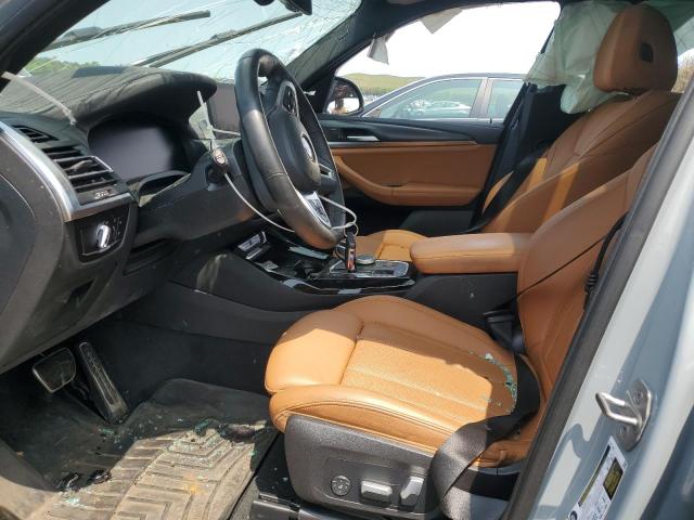 5UX83DP03P9R35637 - 2023 BMW X3 M40I SILVER photo 7