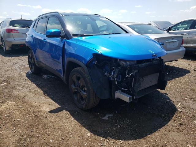 3C4NJDBB6KT724547 - 2019 JEEP COMPASS LATITUDE BLUE photo 4