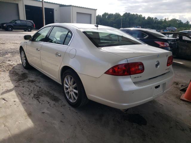 1G4HE57Y48U164235 - 2008 BUICK LUCERNE CXS WHITE photo 3