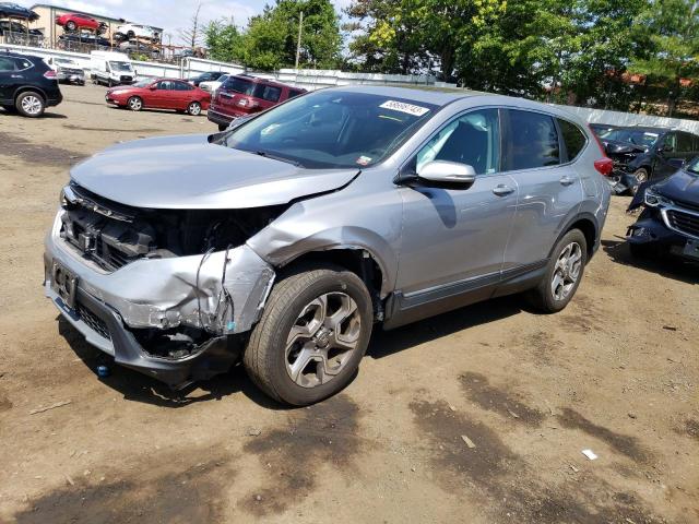 2HKRW2H86KH632471 - 2019 HONDA CR-V EXL SILVER photo 1