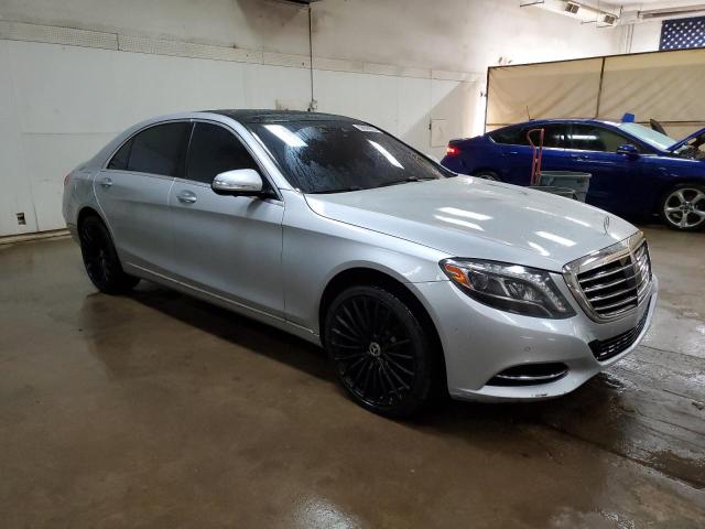 WDDUG8CB9EA013913 - 2014 MERCEDES-BENZ S 550 SILVER photo 4