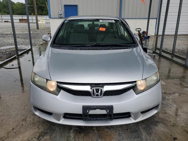 2HGFA1F59BH527535 - 2011 HONDA CIVIC LX ვერცხლისფერი ფოტო 5