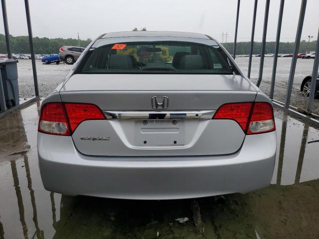 2HGFA1F59BH527535 - 2011 HONDA CIVIC LX ვერცხლისფერი ფოტო 6