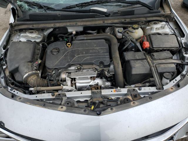 1G1ZG5STXNF101096 - 2022 CHEVROLET MALIBU RS SILVER photo 11