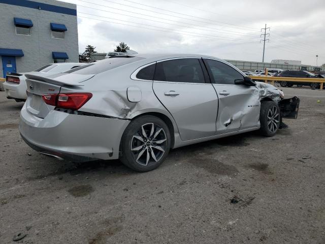 1G1ZG5STXNF101096 - 2022 CHEVROLET MALIBU RS SILVER photo 3