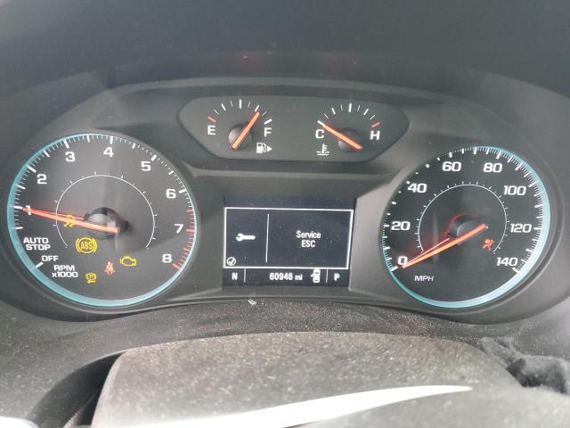 1G1ZG5STXNF101096 - 2022 CHEVROLET MALIBU RS SILVER photo 9